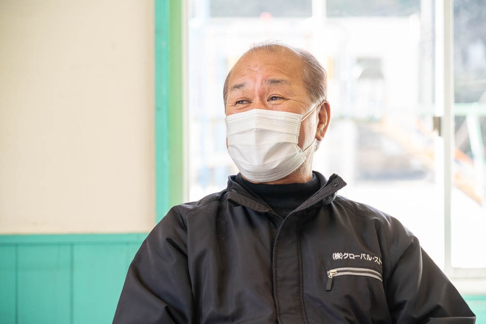 NPO法人かさおか島づくり海社 理事長 鳴本浩二さん