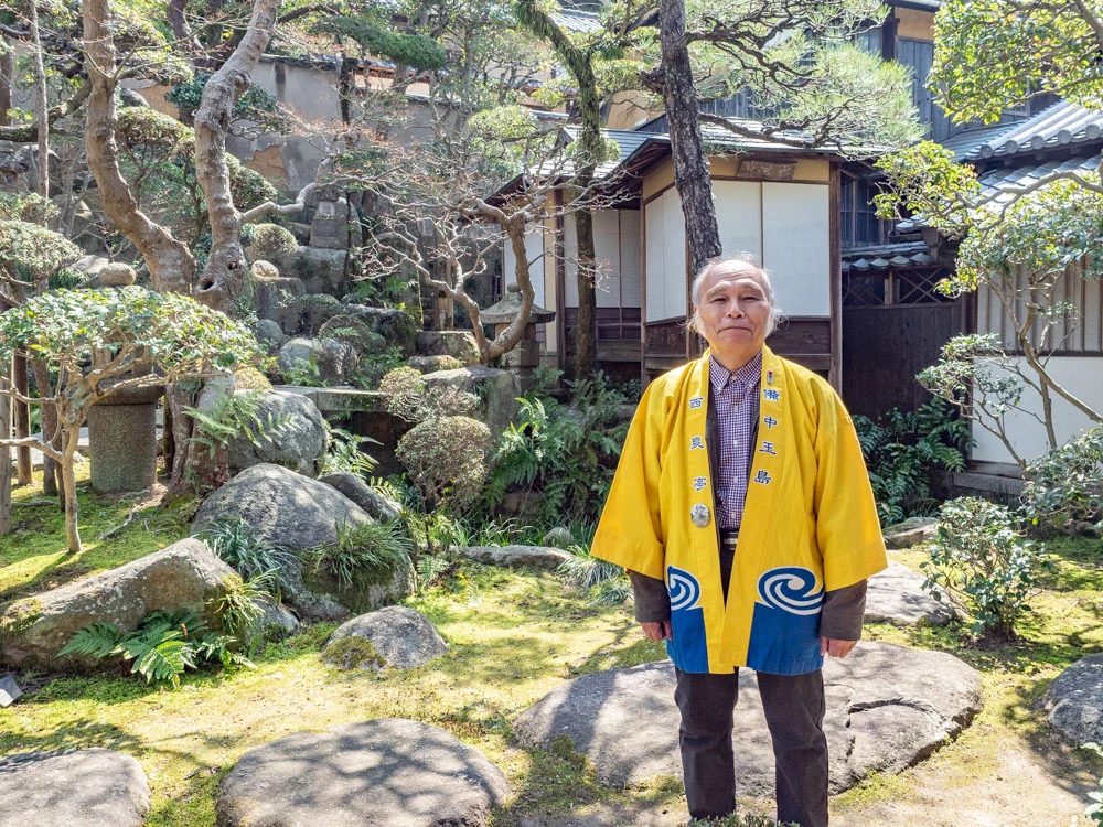 旧柚木家住宅(西爽亭):柚木 爽一郎さん