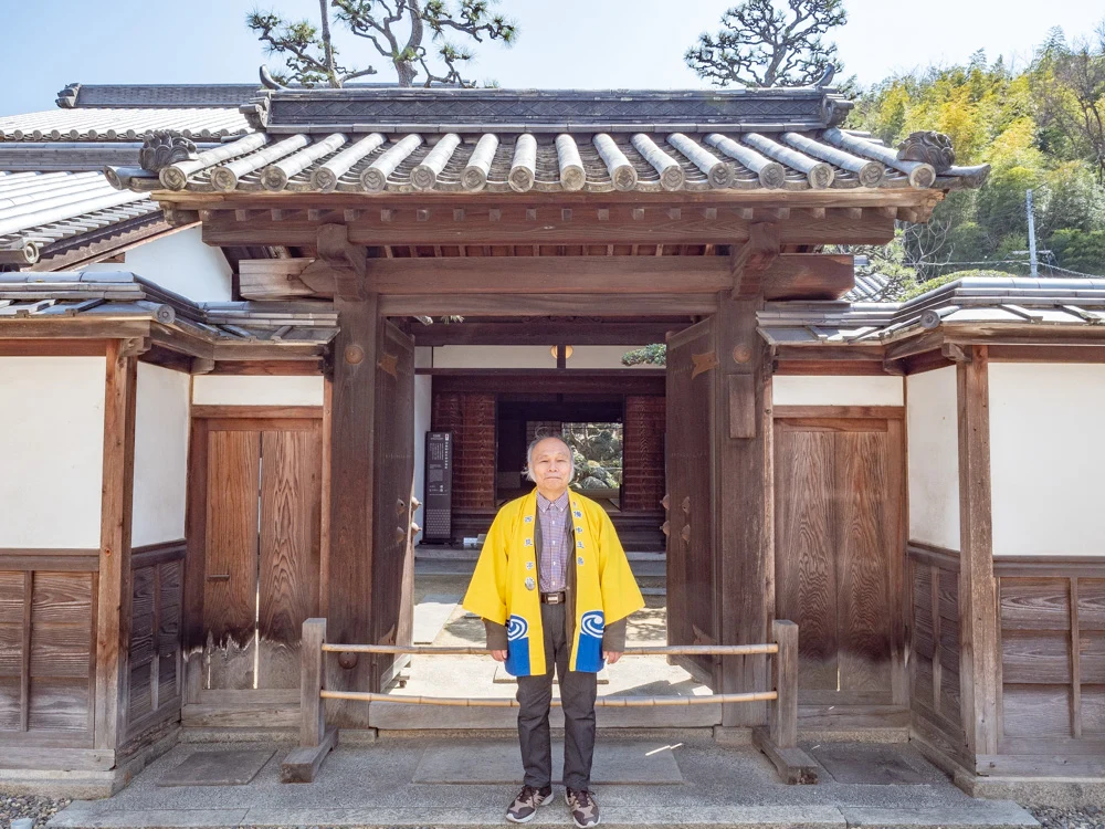 旧柚木家住宅(西爽亭):柚木 爽一郎さん