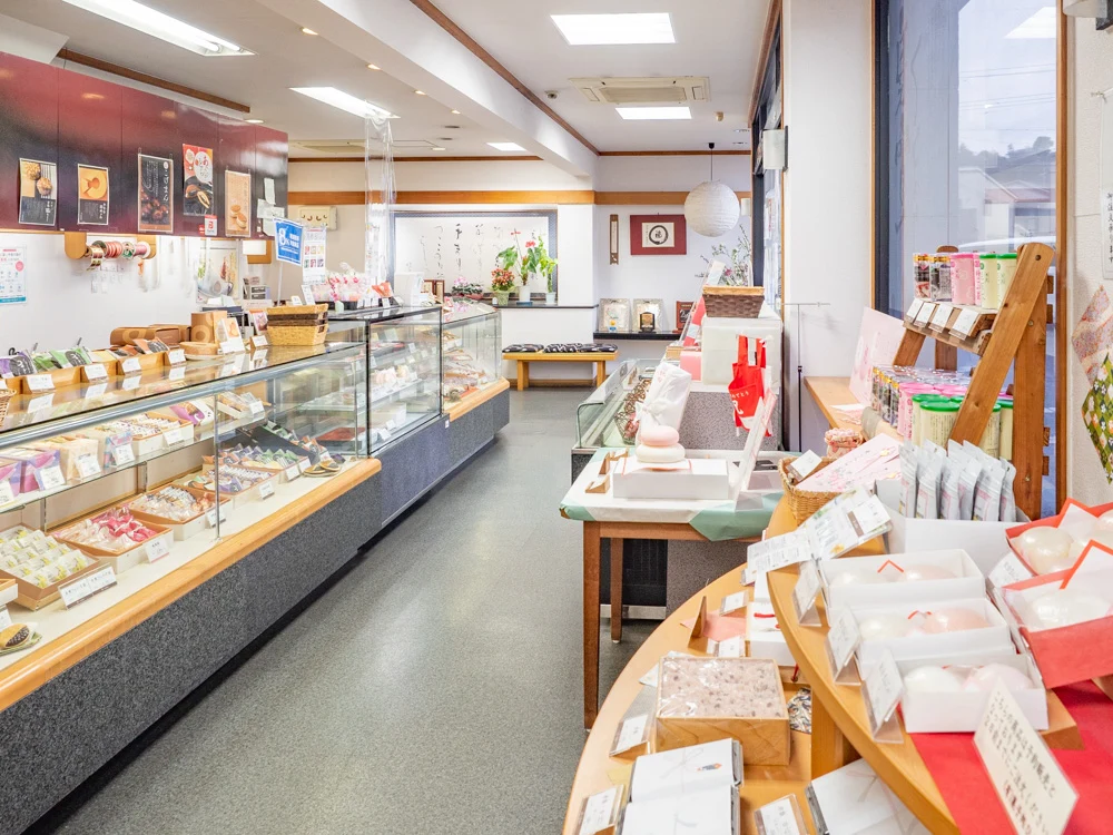 本店の店内