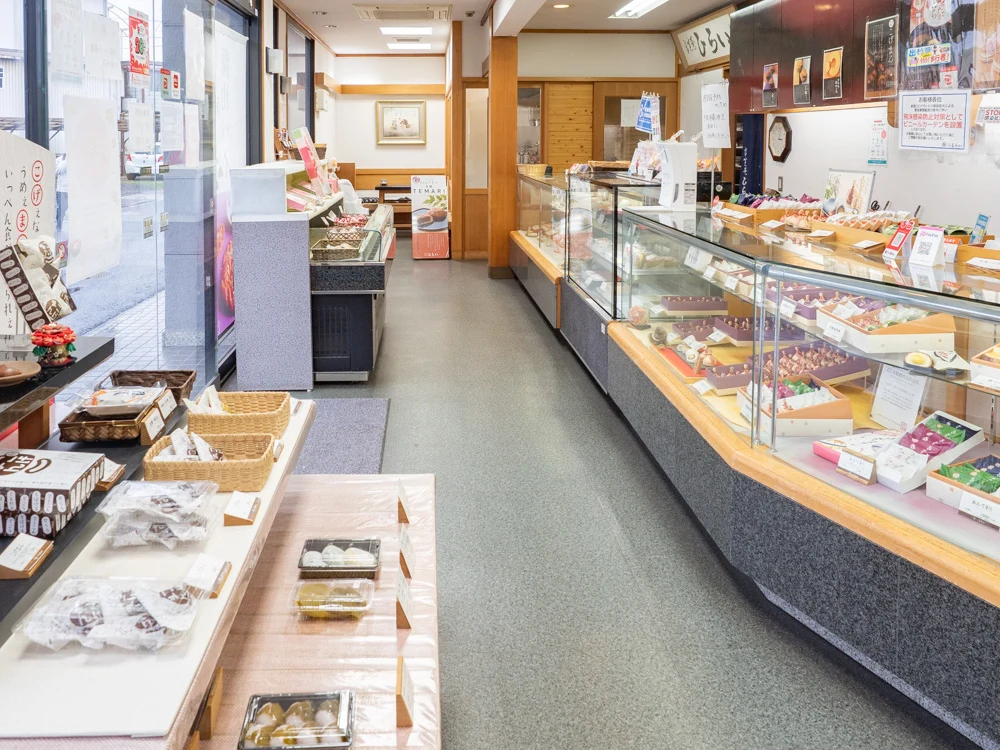 本店の店内