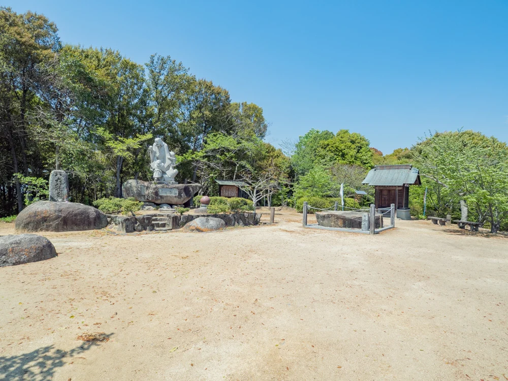 円通寺:白華山 頂上広場広場