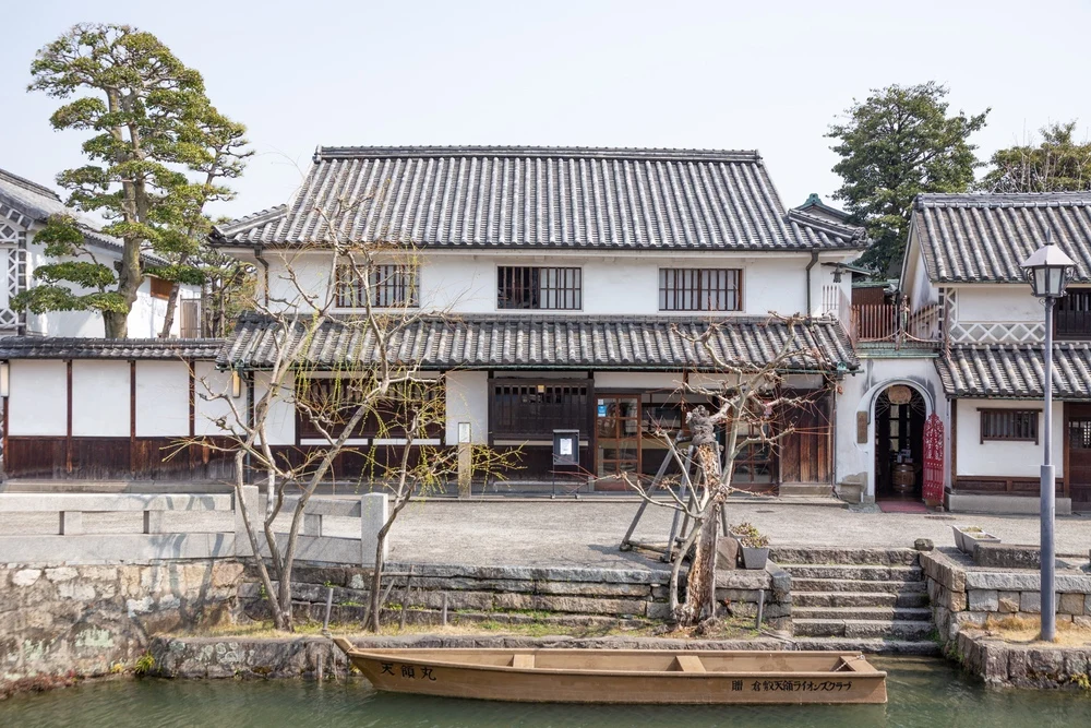 旅館くらしきの外観正面