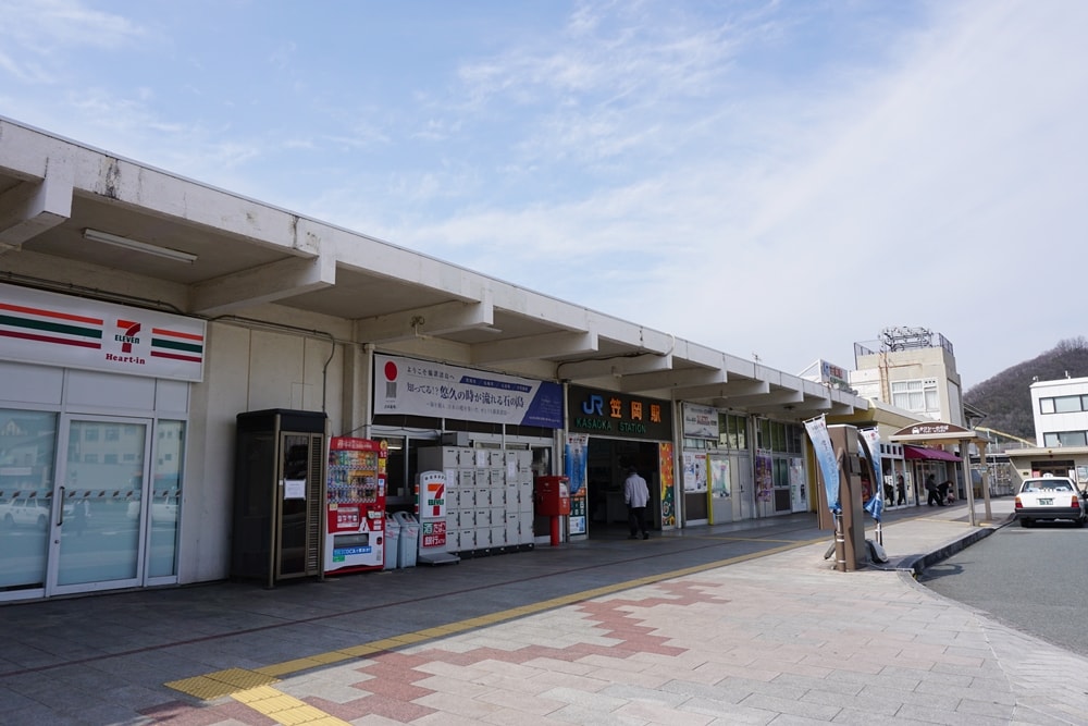 JR笠岡駅改札口