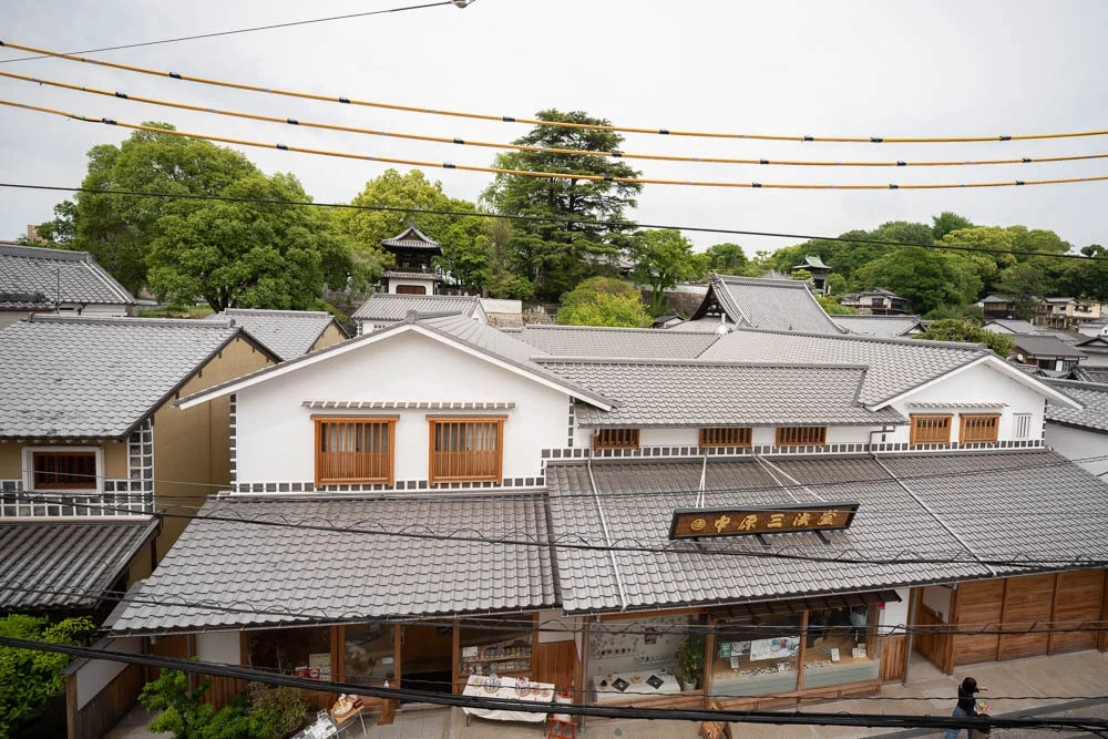 林源十郎商店 3階窓からの景色