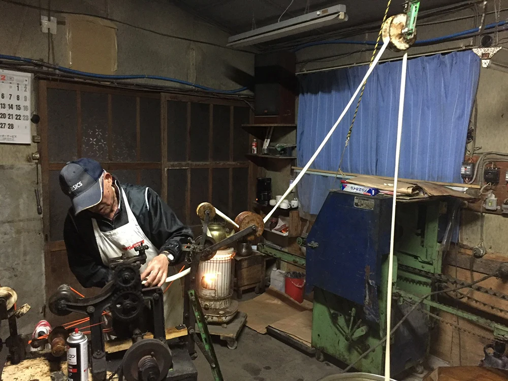 河田賢一製麺工場製造工程