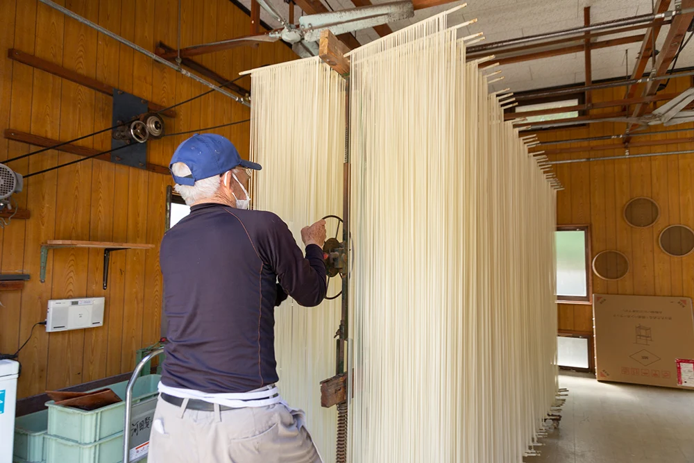 河田賢一製麺工場