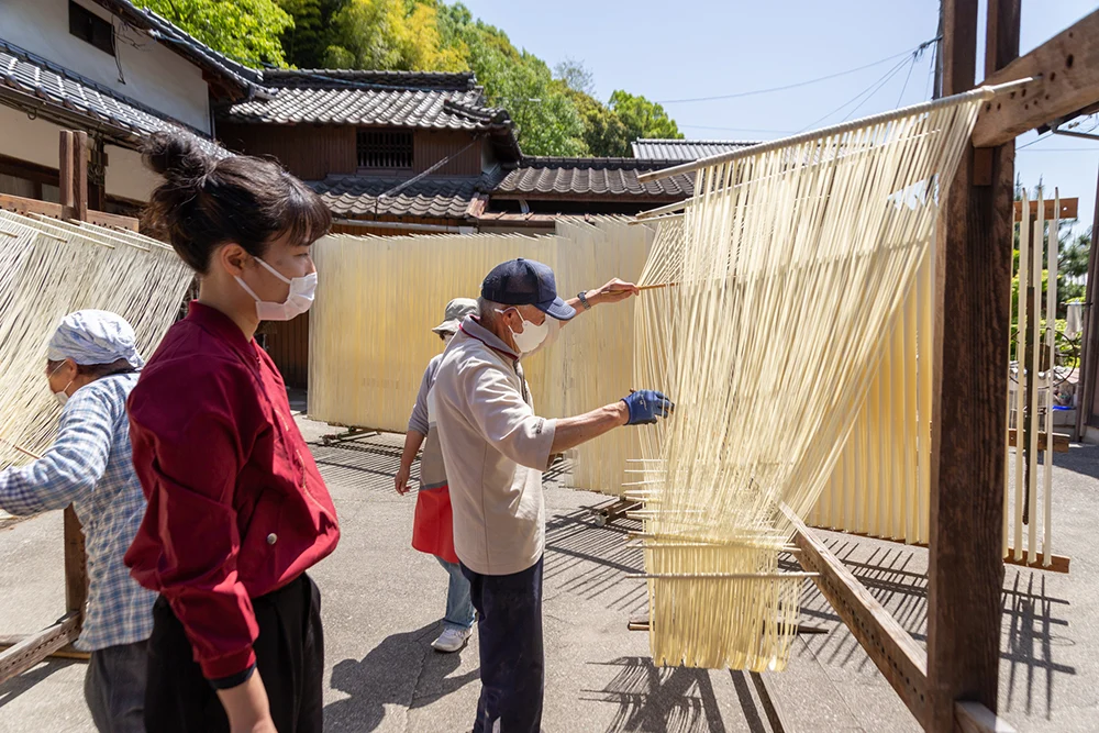 河田賢一製麺工場 体験