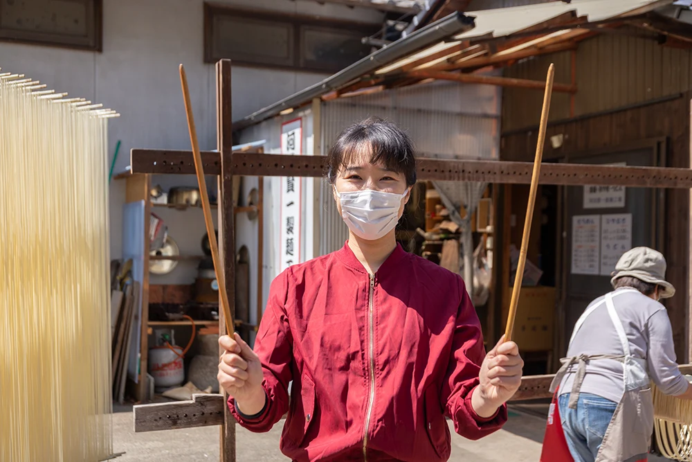 河田賢一製麺工場 体験
