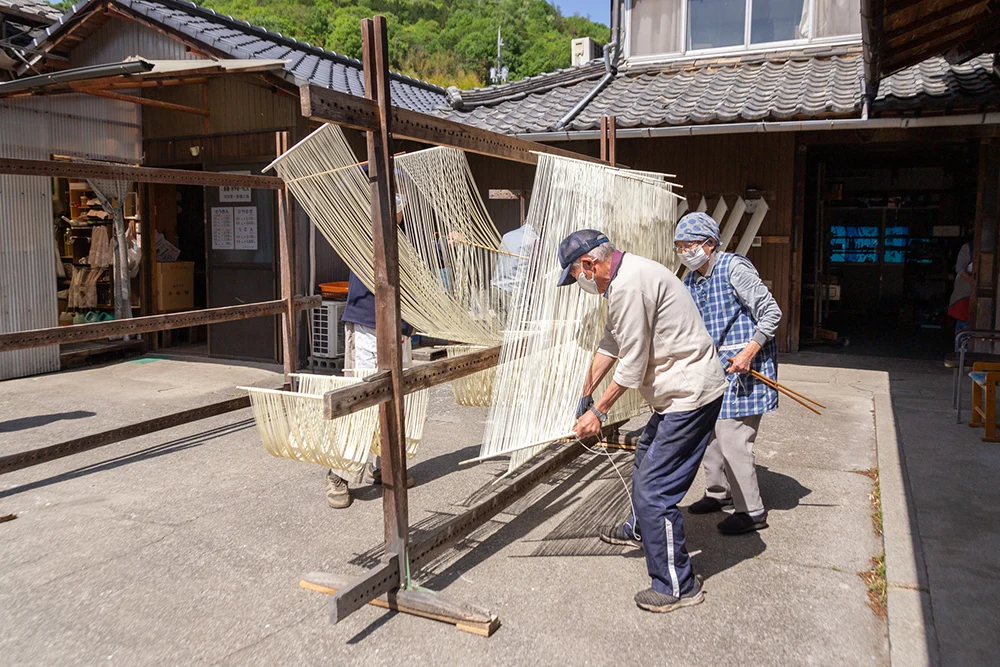 河田賢一製麺工場