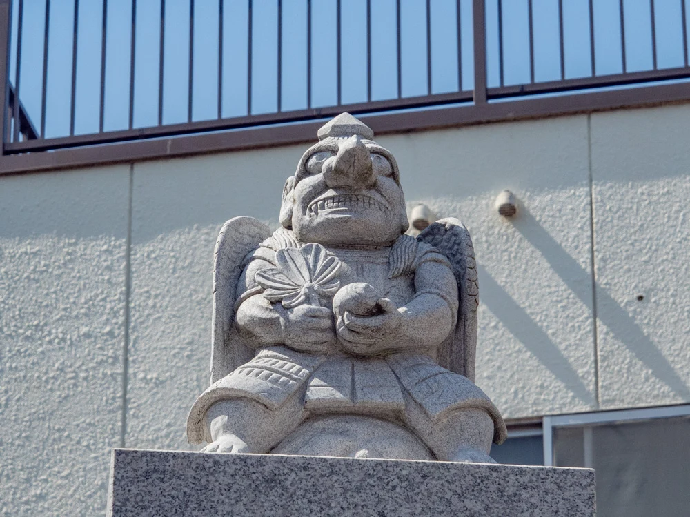 羽黒神社:からす天狗