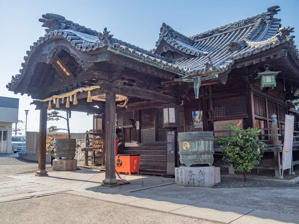 羽黒神社:拝殿