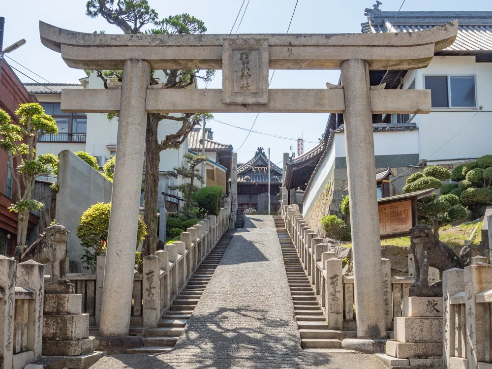 羽黒神社:東参道口