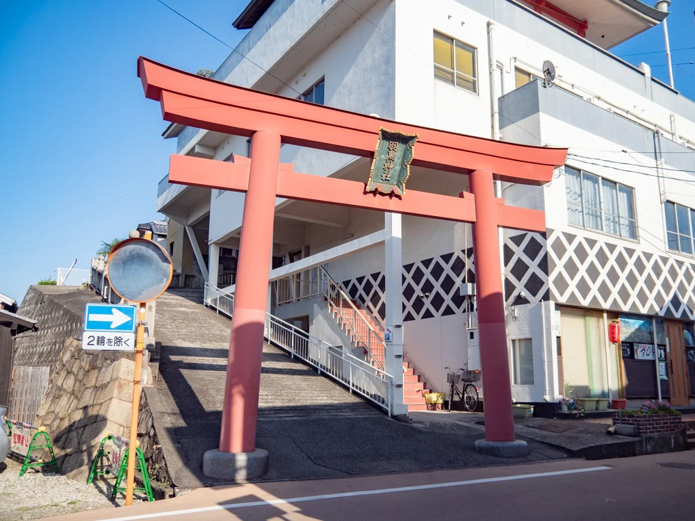 羽黒神社:西参道口