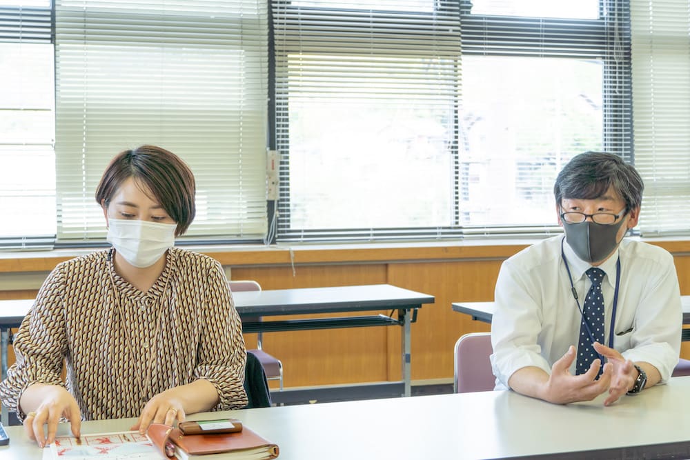 定住促進センター小林さんと片山さん