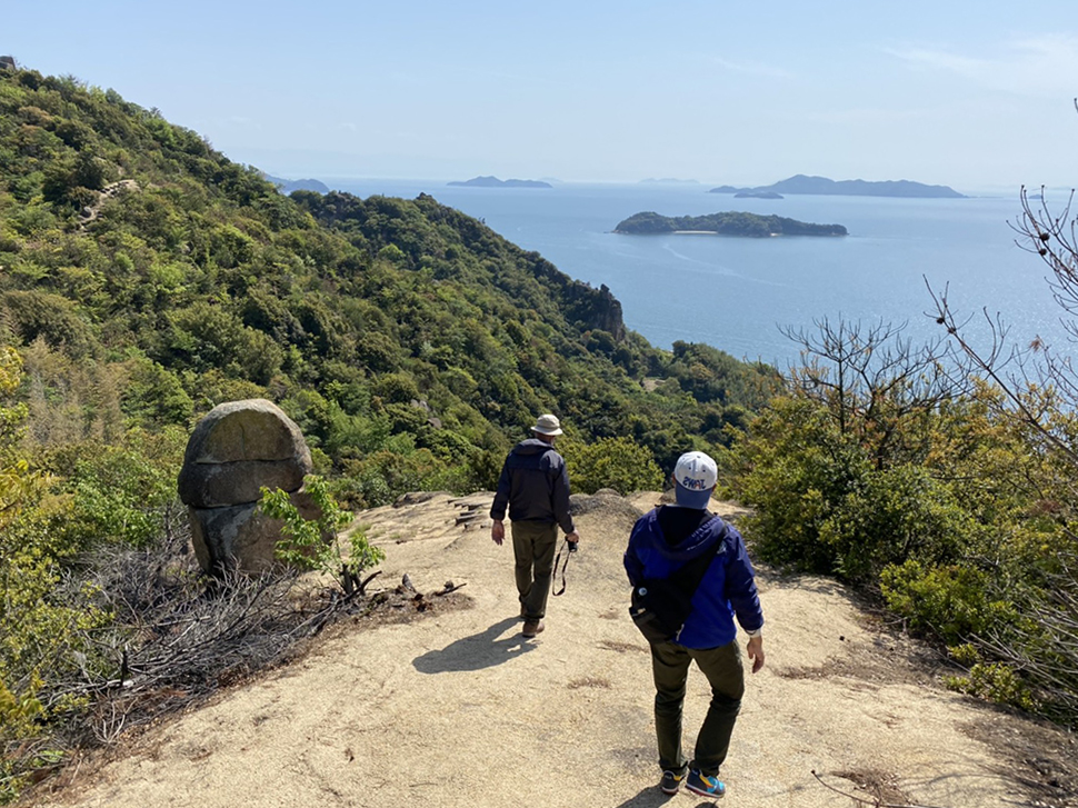 白石島トレッキング