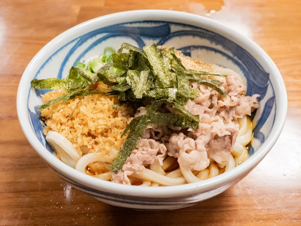 かわはら:肉うぶっかけどん(温)