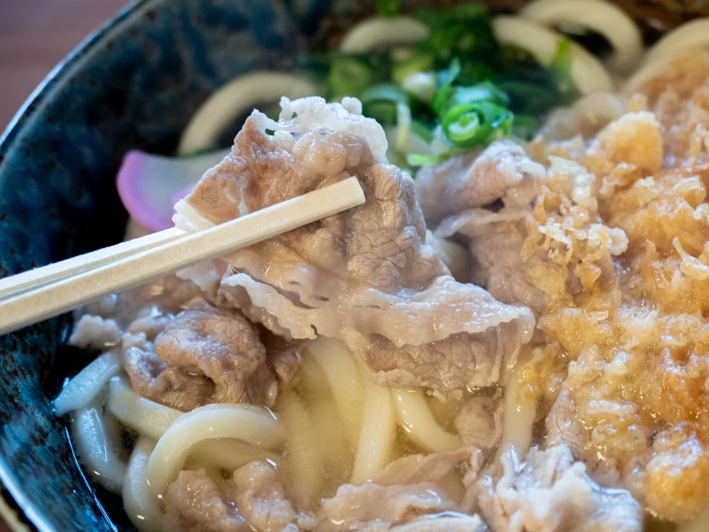 かわはら:肉うどん