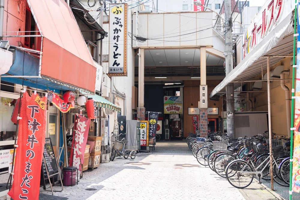 倉敷センター街へ