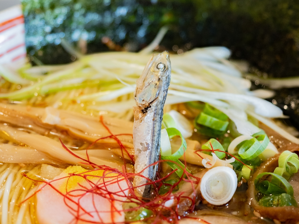 お多津:鶏塩ラーメン(笠岡ラーメン塩味)