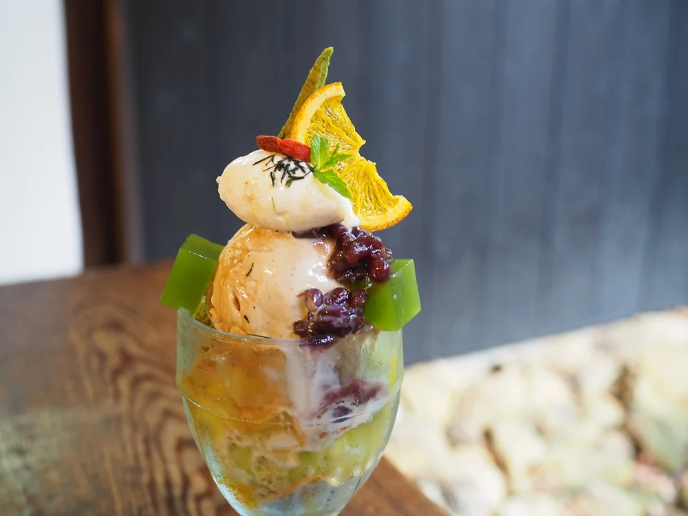 三宅商店カフェ工房_パフェ