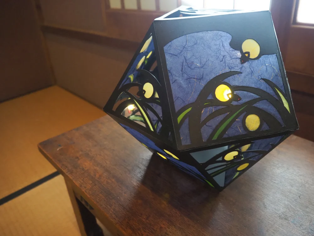 斎館 切子あかり ホタル