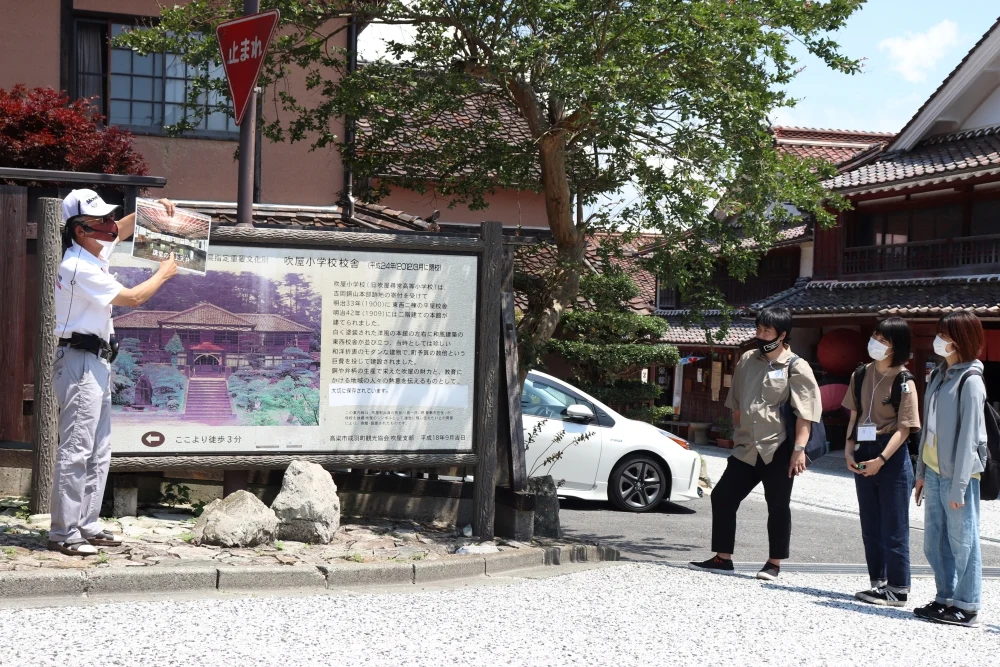 旧吹屋小学校校舎の説明