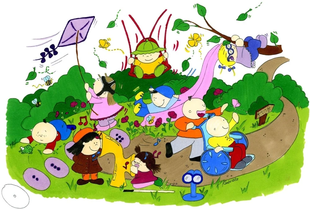 みーんなの公園プロジェクトのイメージイラスト