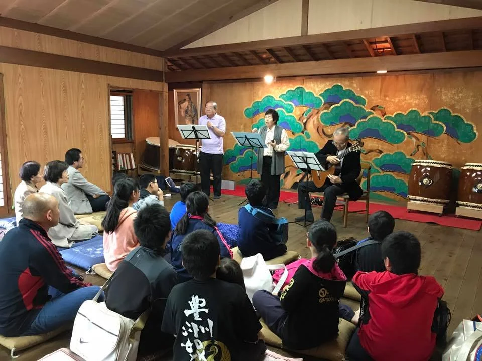 つくぼ片山家_オカリナ演奏会