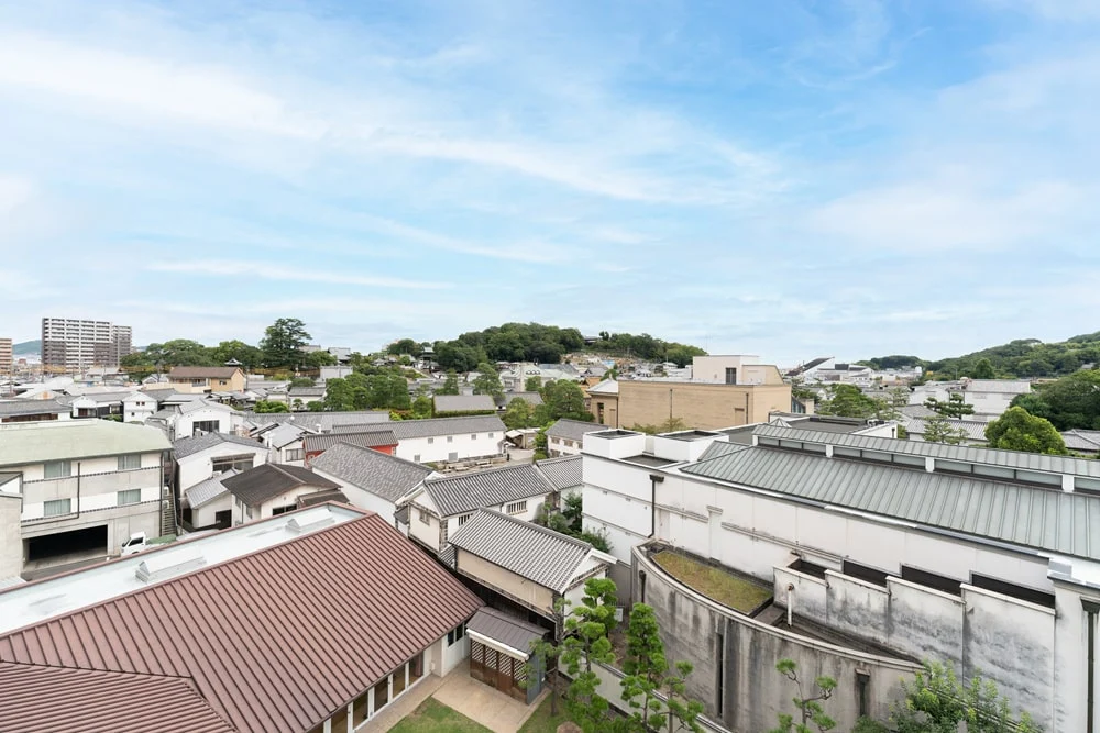 倉敷国際ホテル 屋上からの景色