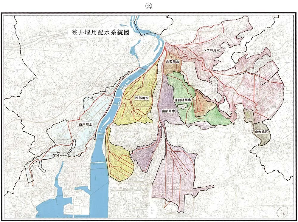 配水系統図