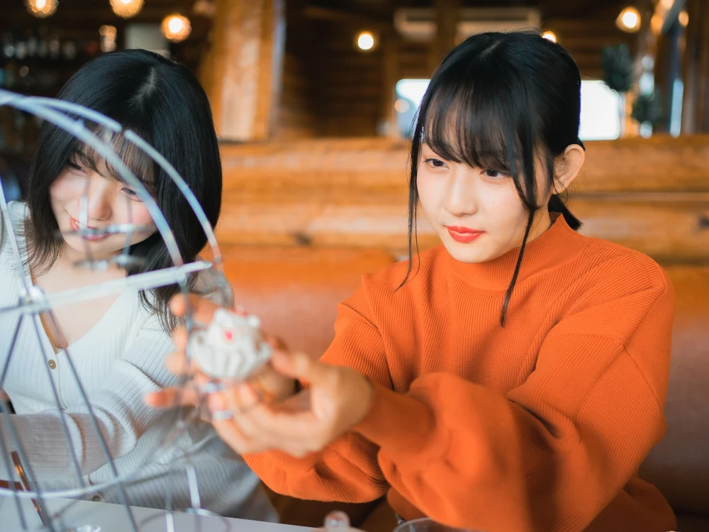 愛を込めて手に取る