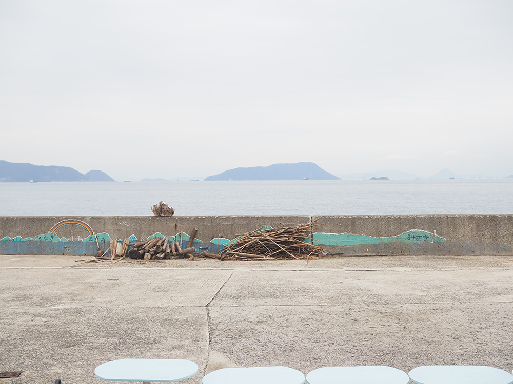 六島浜醸造所からの景色