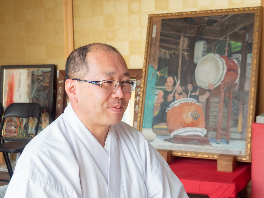 Yuga Shrine Honmiya: Assistant Priest Shimozawa Takashi