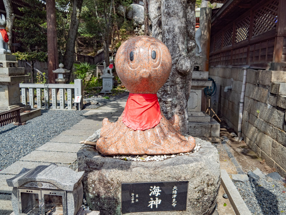 由加神社本宮:海神(タコ神)