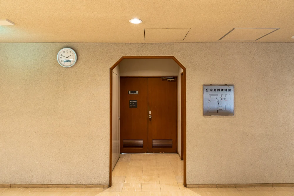 2階館長室の入り口