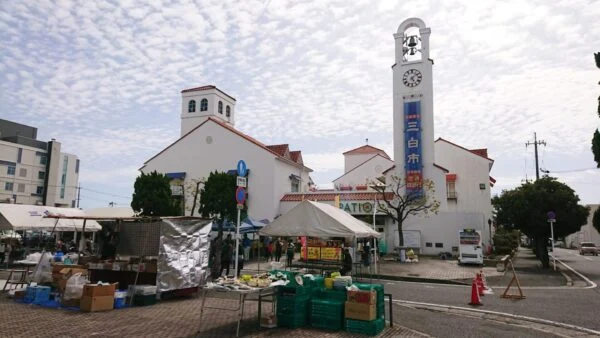 児島駅前三白市(令和4年3月27日開催) ～ 倉敷市児島の朝市。岡山県下の名産品や特産品に出会える毎月最終日曜日のお楽しみ
