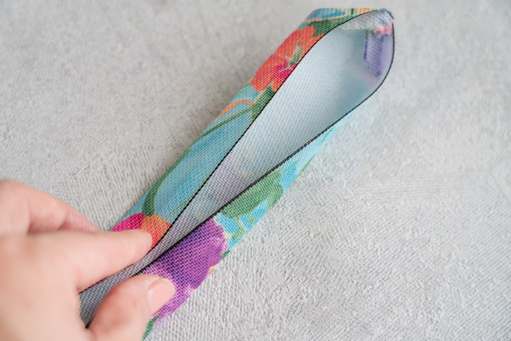 畳縁でハンドメイド 縁結びリボン