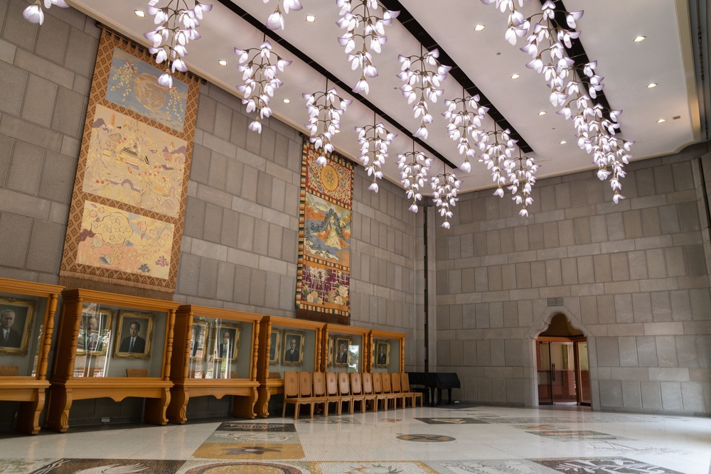 現在の倉敷市役所 本庁舎にある「市民ホール」