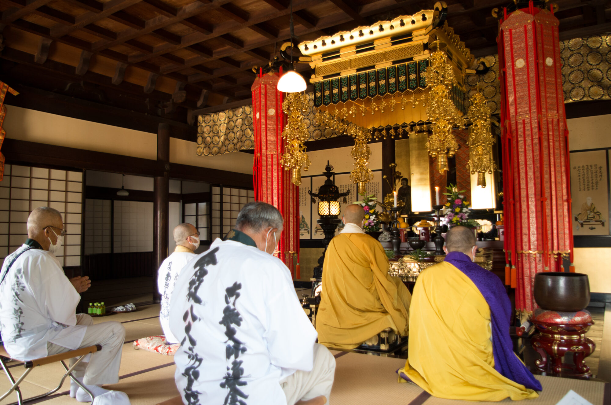 観龍寺の大師堂　祈り