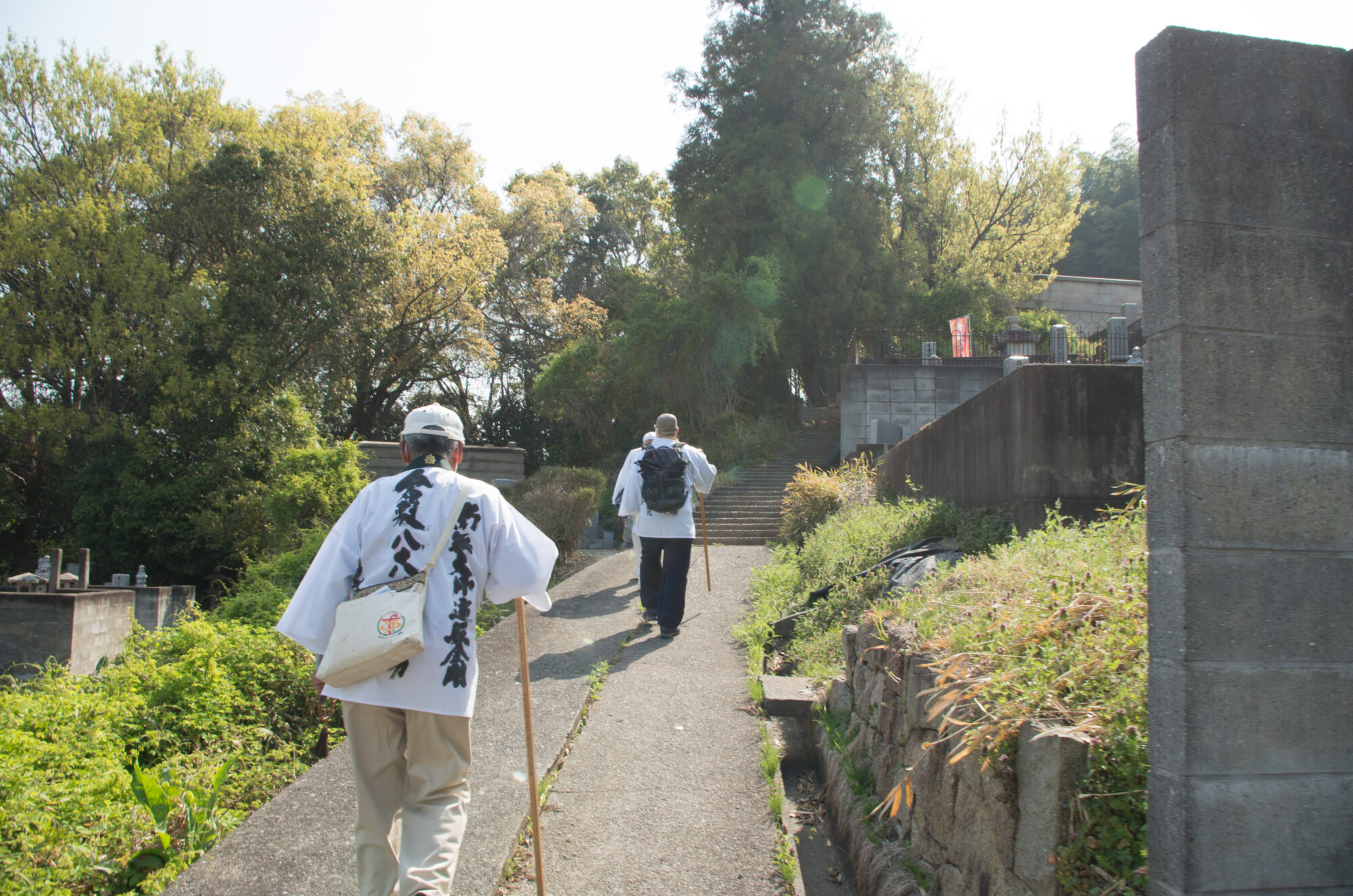 巡礼道　向山