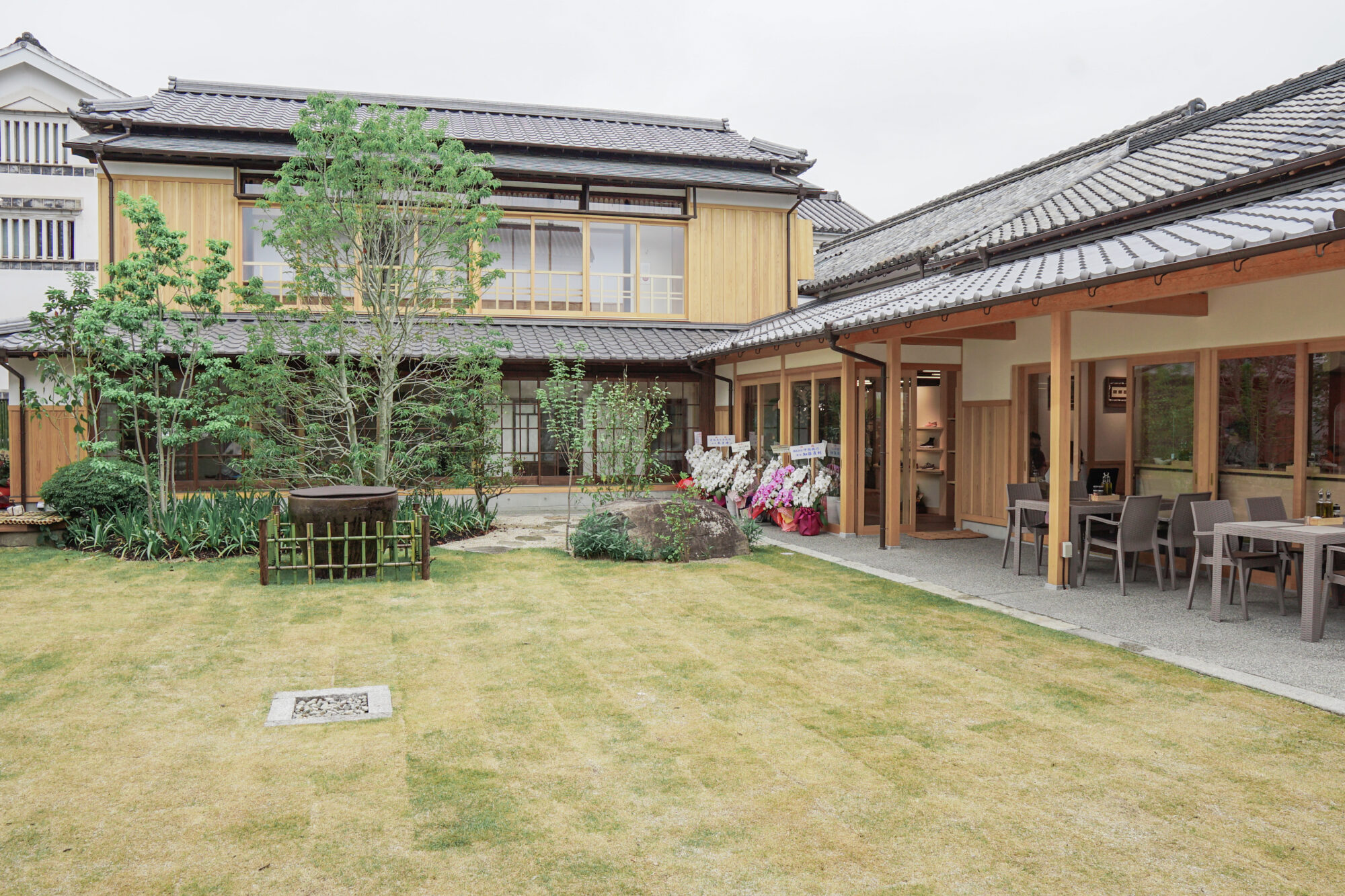店舗の裏側のようす