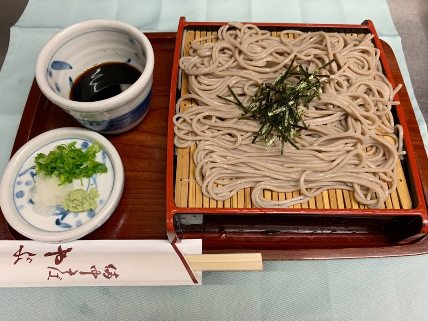 ざるそば(提供：やぶ)