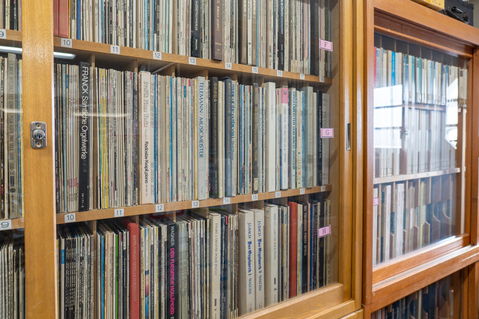 数々の音楽ライブラリ