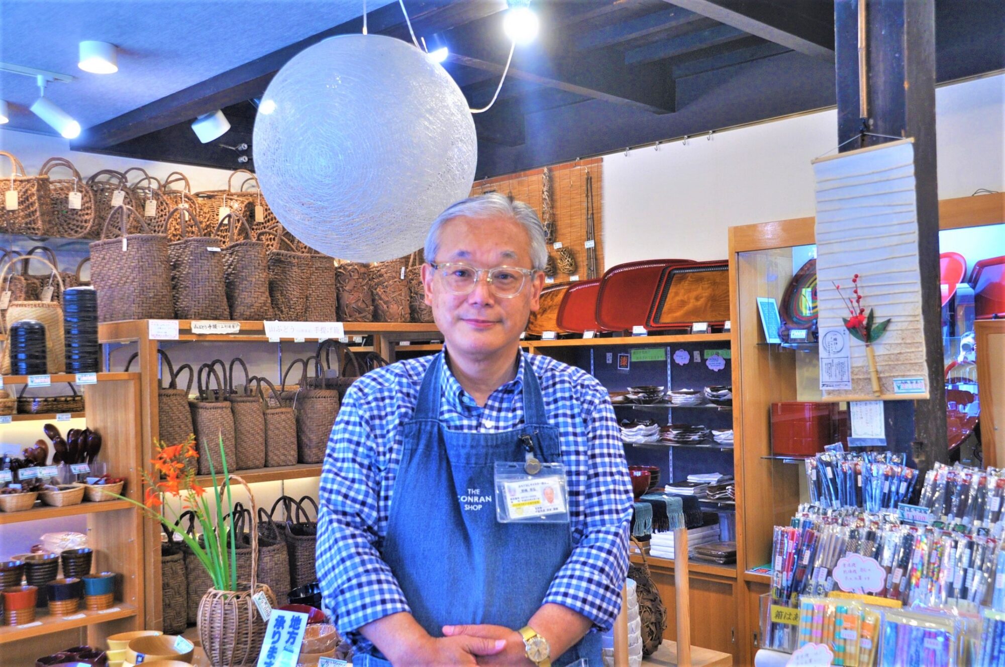 倉敷民芸店主・野嶋雅弘さん