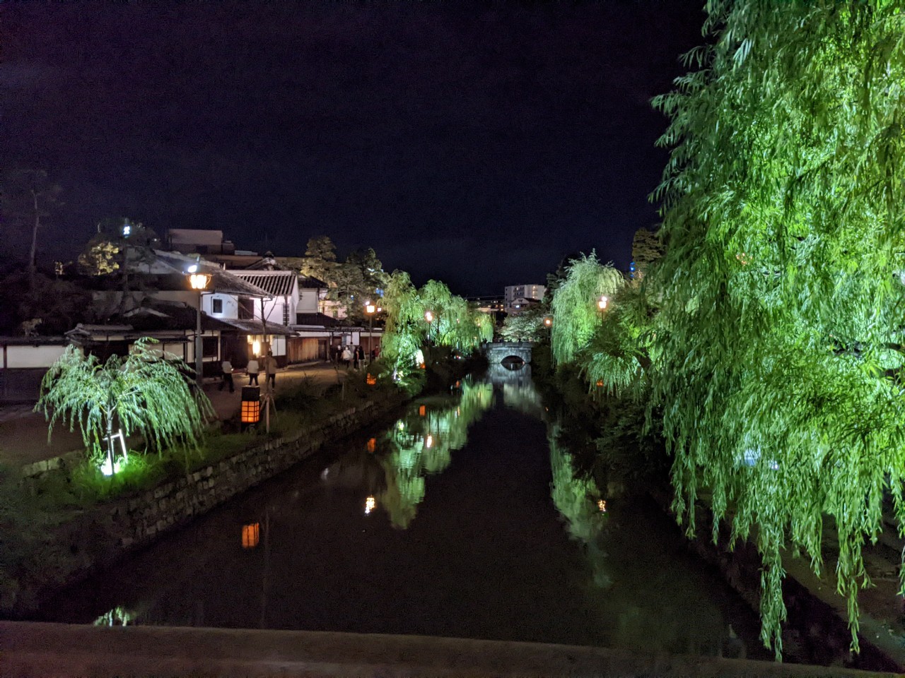 幻想的な美観地区