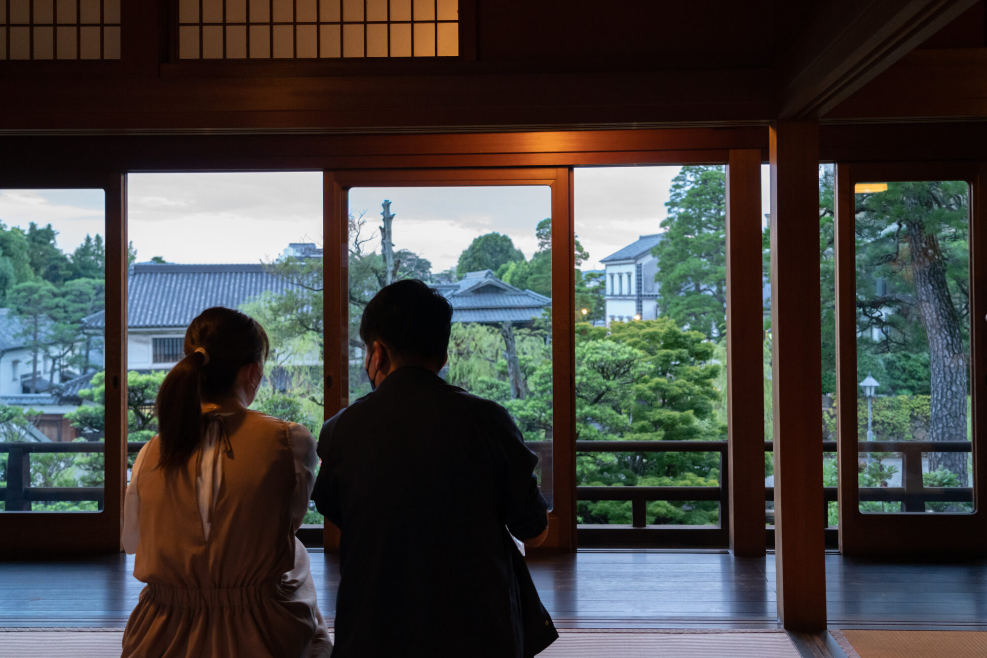 夜の特別公開 有隣荘「一期一景」