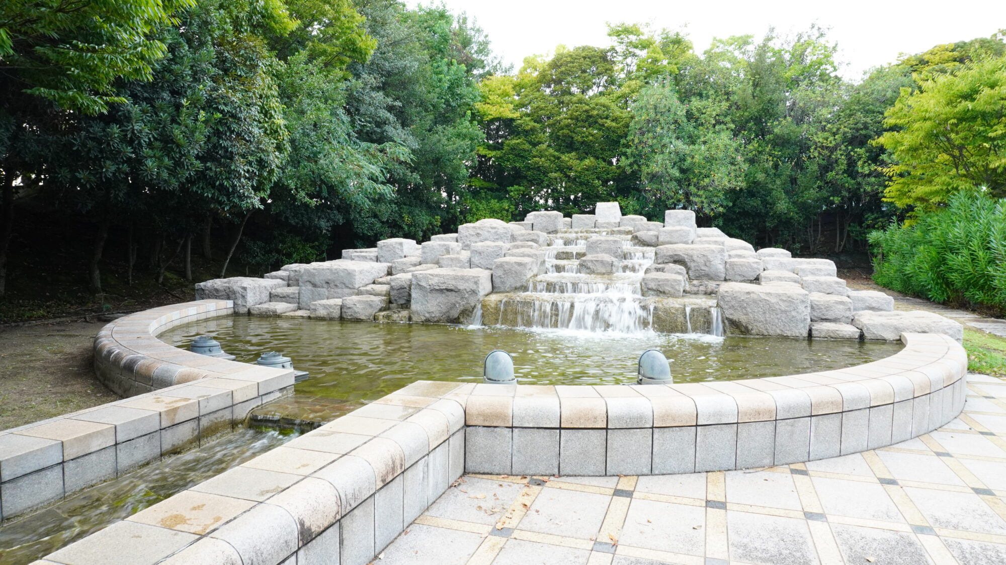 緑道 噴水