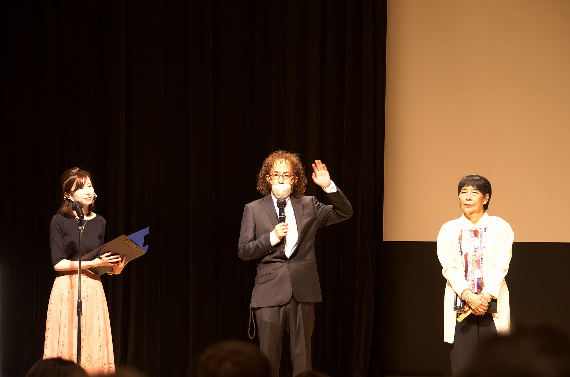 淵本さん　桑田監督　桜井さん
