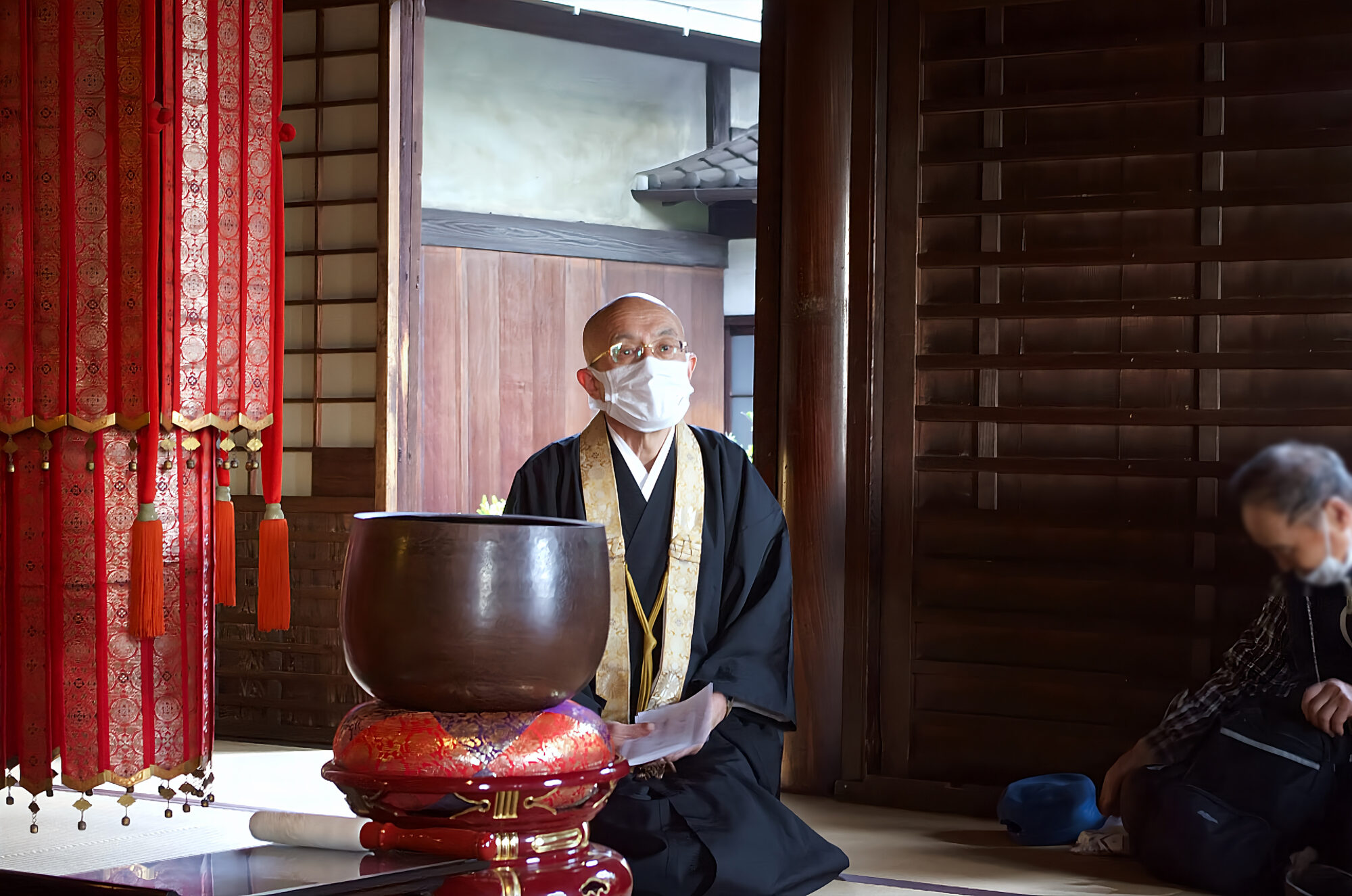 観龍寺　村田住職
